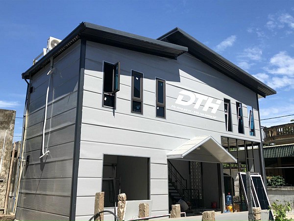 Nhà lắp ghép khung thép - Panel cách nhiệt 2