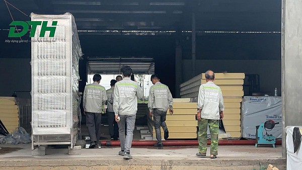 Dự án kho lạnh chế biến thủy hải sản DHS